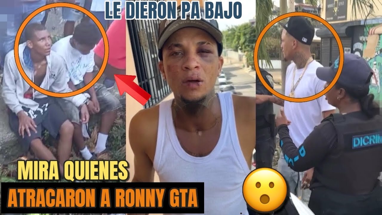 ¡QUE JUIDERO! 😱Atracan A Ronny GTA y Su Equipo De Trabajo en Capotillo! Casi Pierde la VID4  