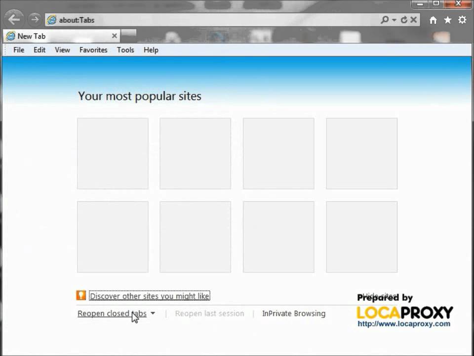 How to configure proxy settings in Microsoft Internet Explorer