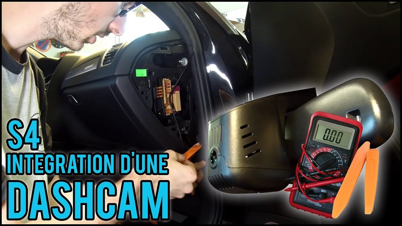 [Audi S4 B8] EP1 - Intégration d'une dashcam au rétroviseur intérieur !