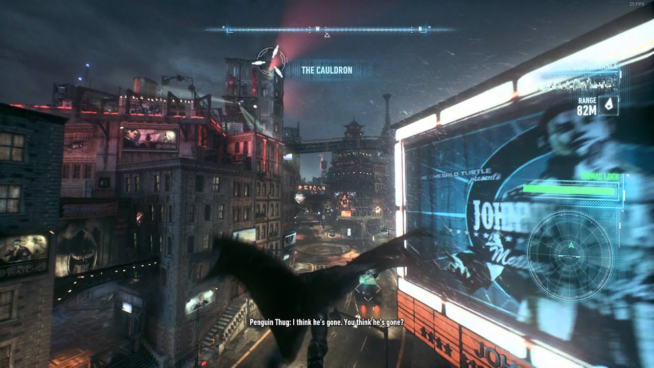 Batman: Arkham Knight - Following Penguin Van