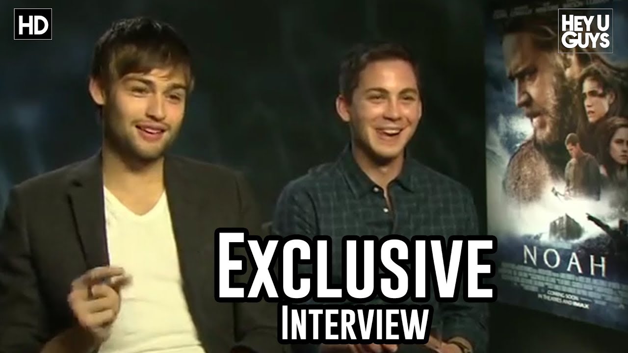 Douglas Booth & Logan Lerman - Noah Exclusive Movie Interview