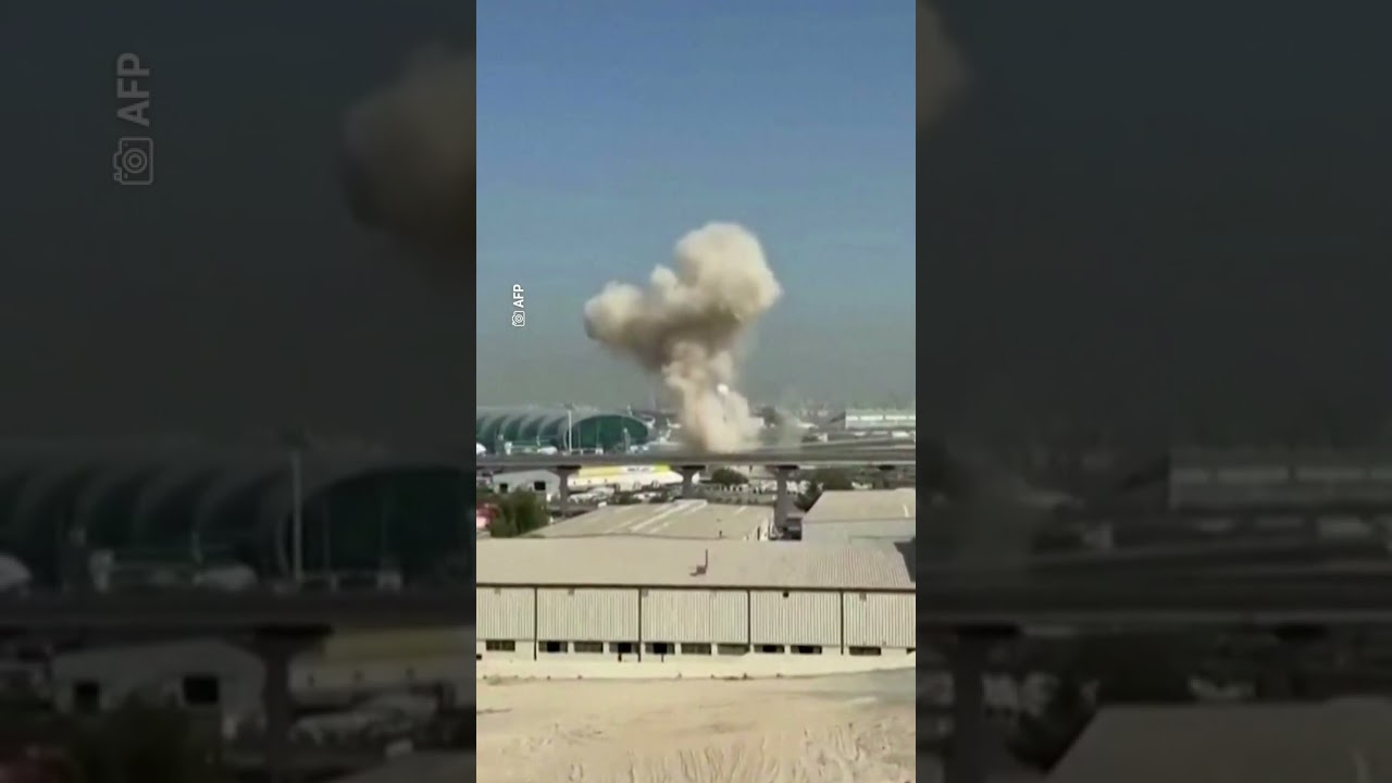 Conflicto en Medio Oriente: Dron impacta aeropuerto de Dub&aacute;i