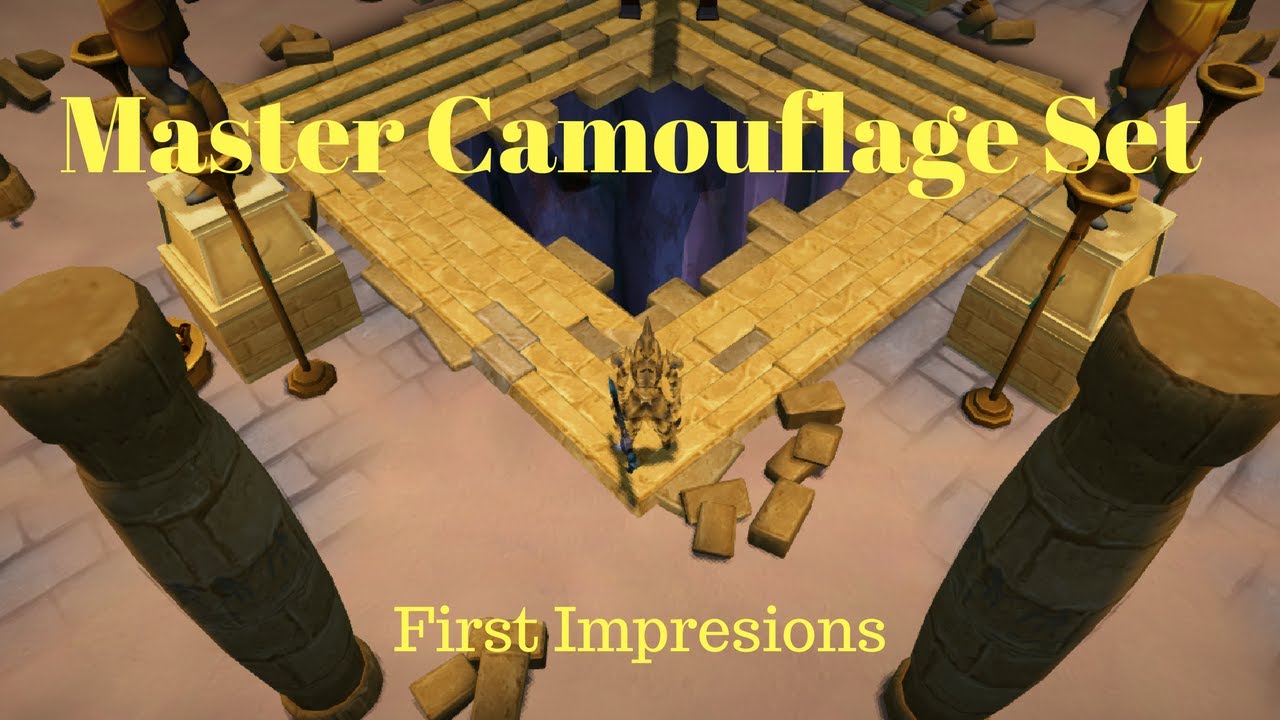 Getting Master camouflage- First Impressions- Shifting tombs Progress