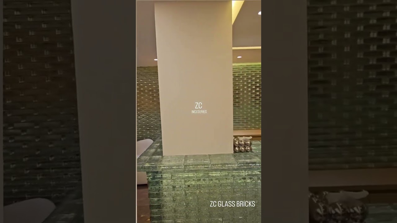 ZC Glass Bricks #interiordesign #architectsofindia #mumbai #india i#interiordesigner #interiorstyle