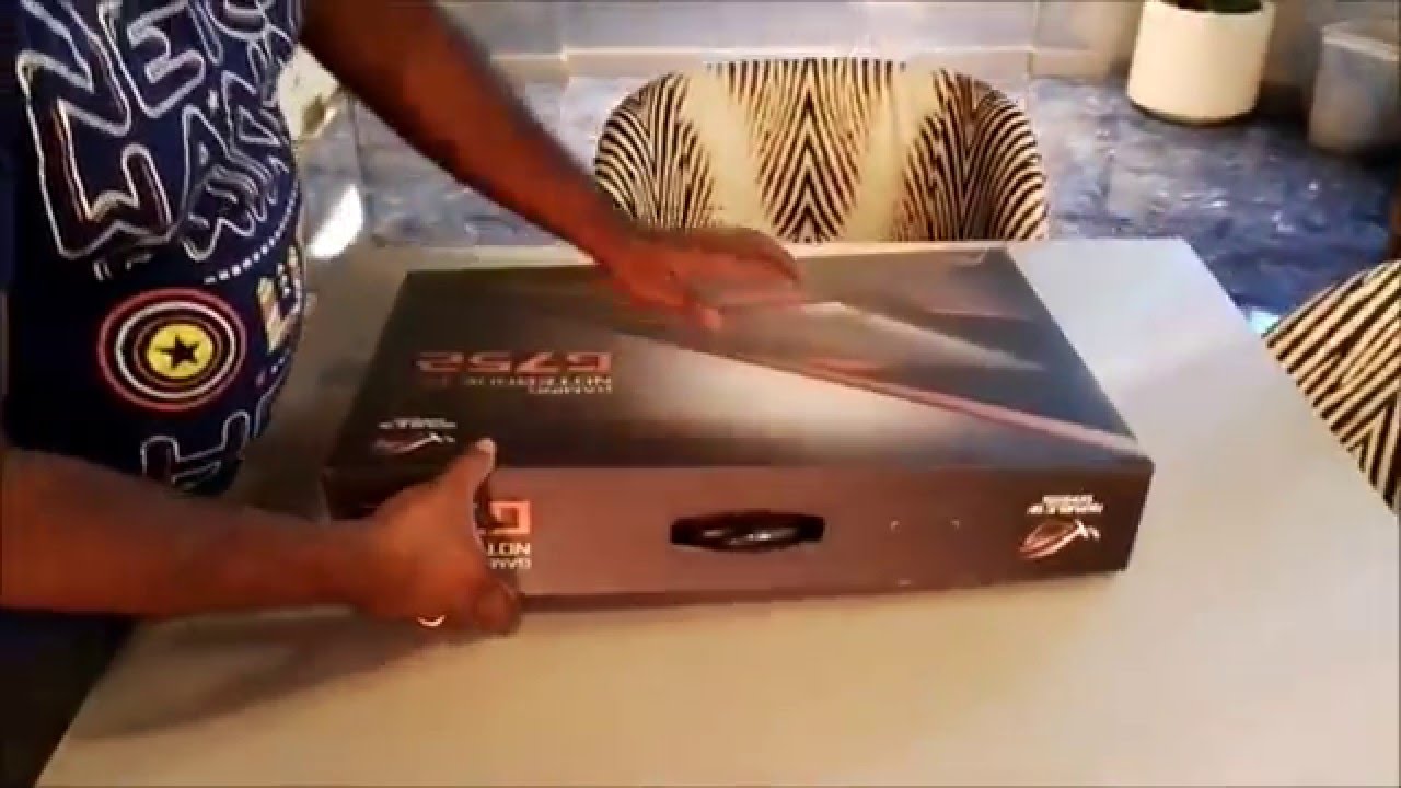 Asus ROG G752 Gaming Laptop Unboxing