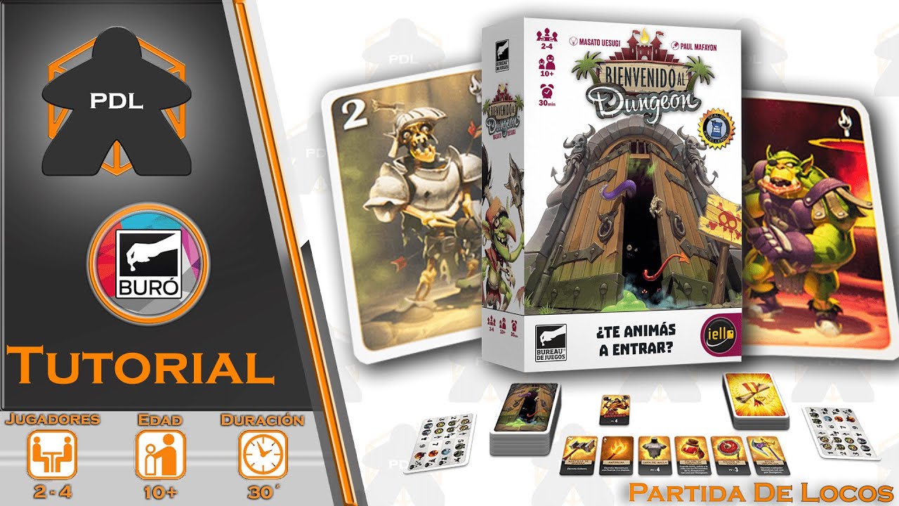 Bienvenido al Dungeon | Tutorial | Bureau de Juegos | Masato Uesugi | Partida de Locos |