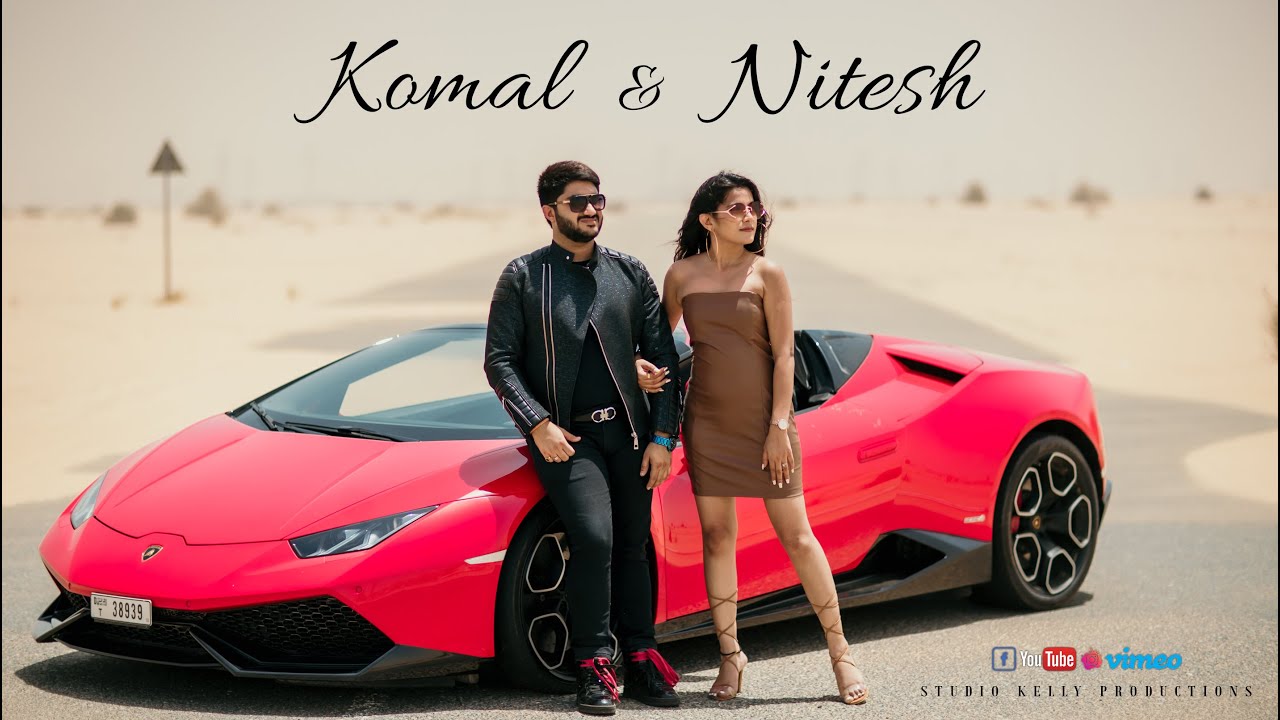 DUBAI PREWEDDING 4K 2023 || KOMAL & NITESH || STUDIO KELLY PHOTOGRAPHY