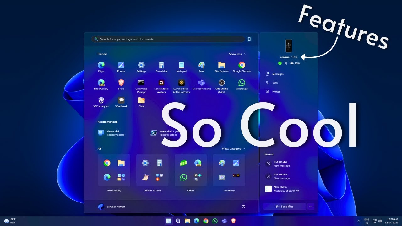Функция Phone Link в Windows 11 просто потрясающая! 😱 Попробуйте эти новые функции ПРЯМО СЕЙЧАС!