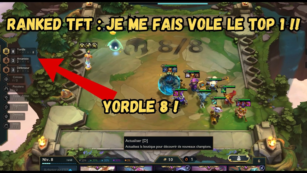 TFT RANKED #01 : ON REPREND LA CLASSE !!