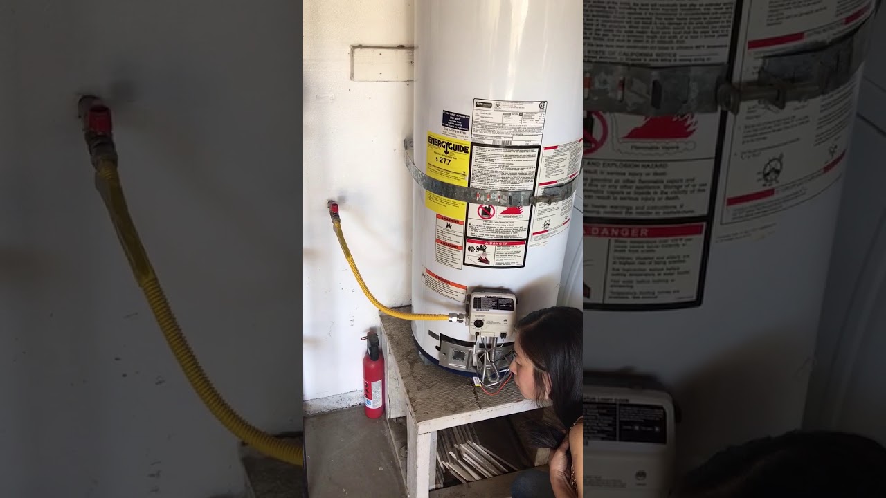Exploding water heater