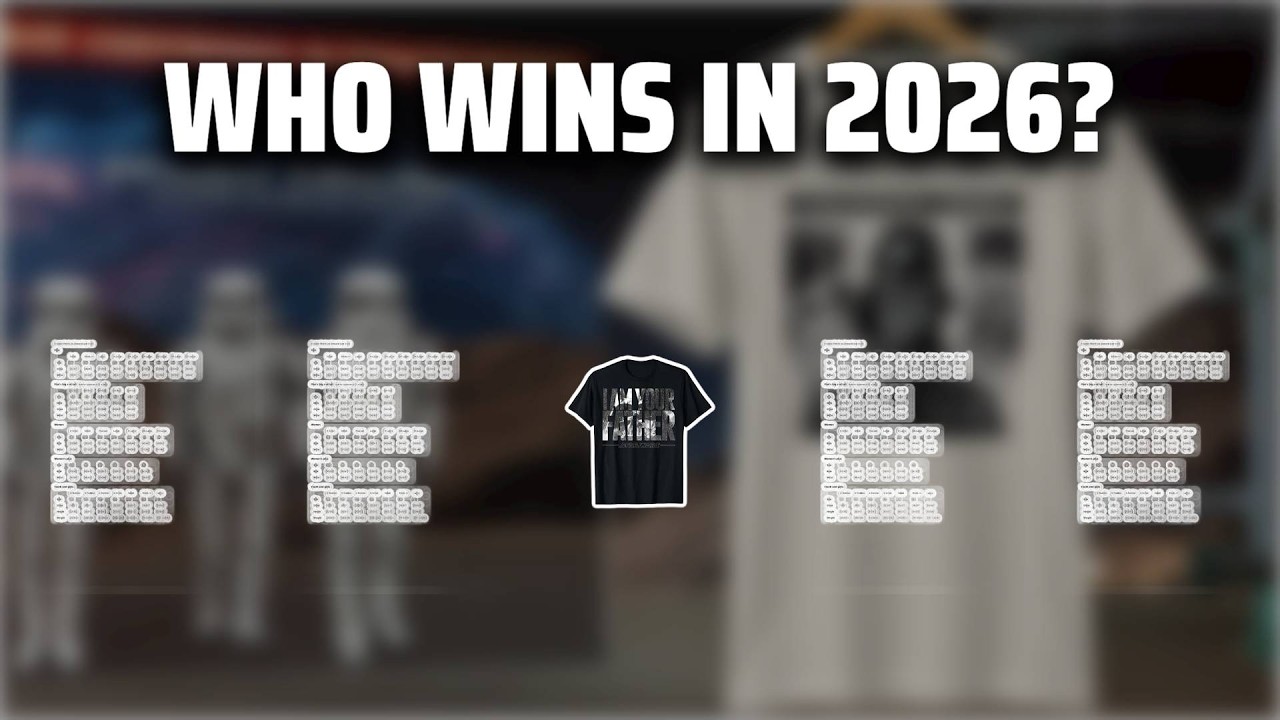The Top 5 Best Star Wars Shirt in 2026 - Must Watch Before Buying!