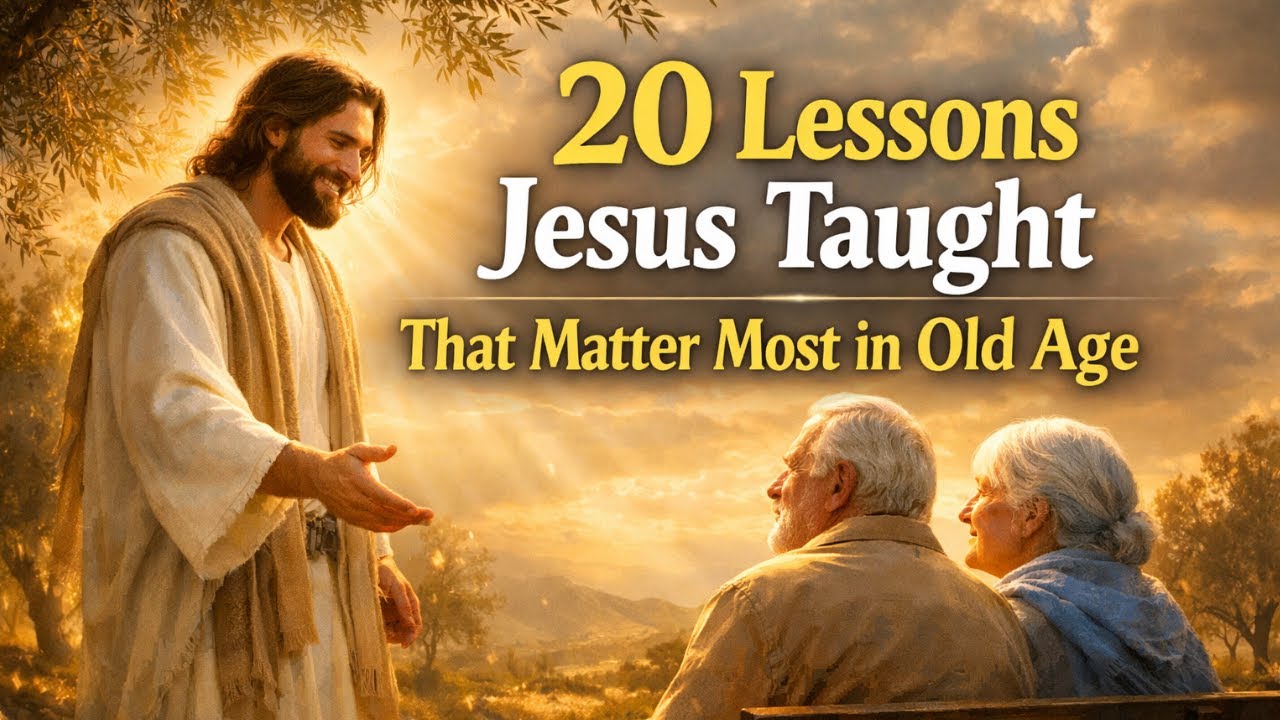 20 Lessons Jesus Taught That Matter Most in Old Age | Christian Wisdom for Later Years