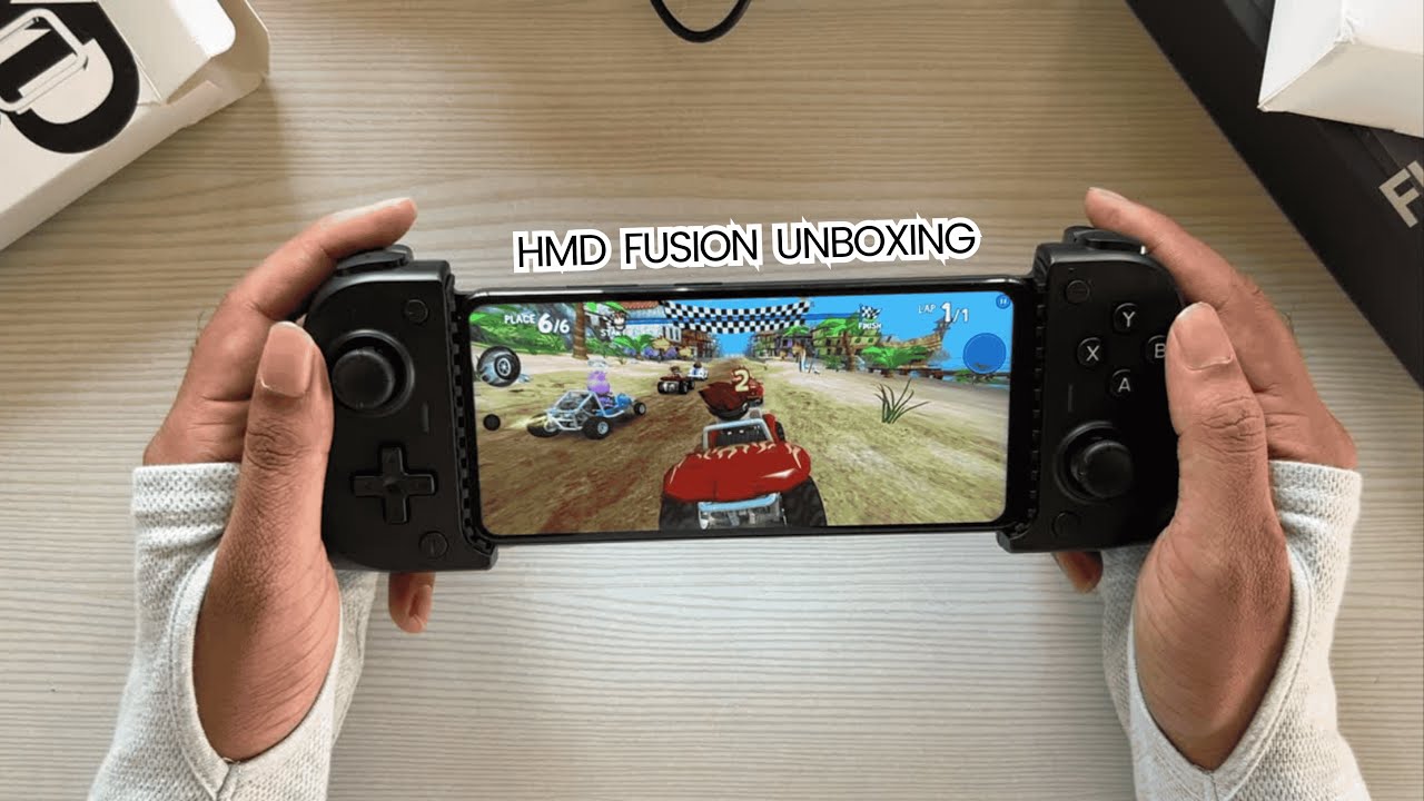 HMD Fusion Phone, Fusion Case & Gaming Controller detailed Unboxing
