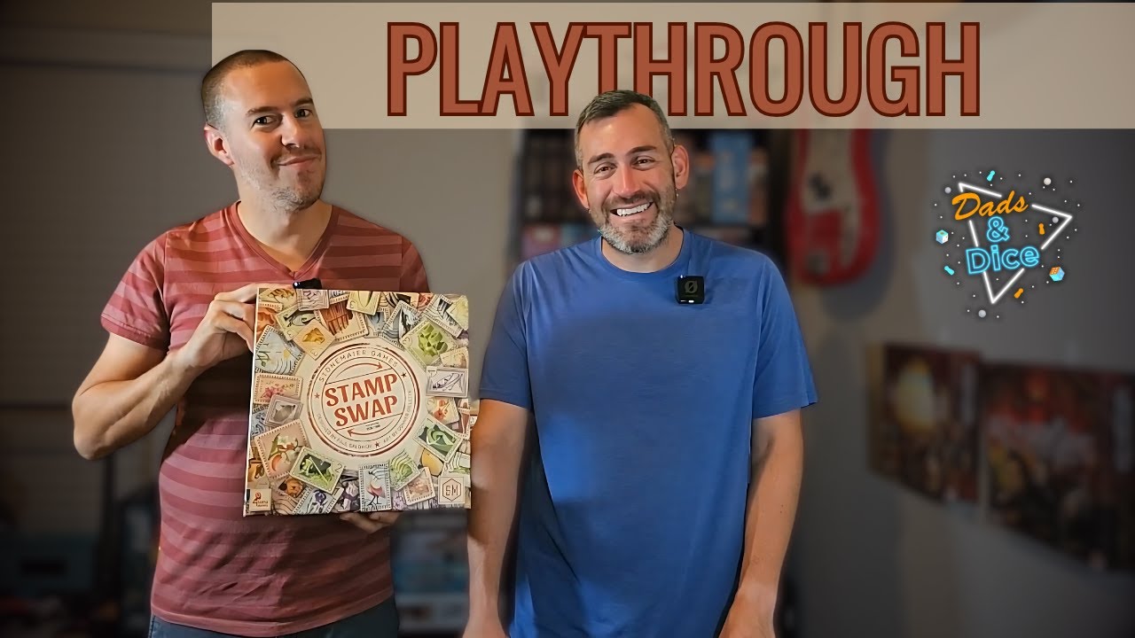 Stamp Swap | Playthrough | Stonemaier Games