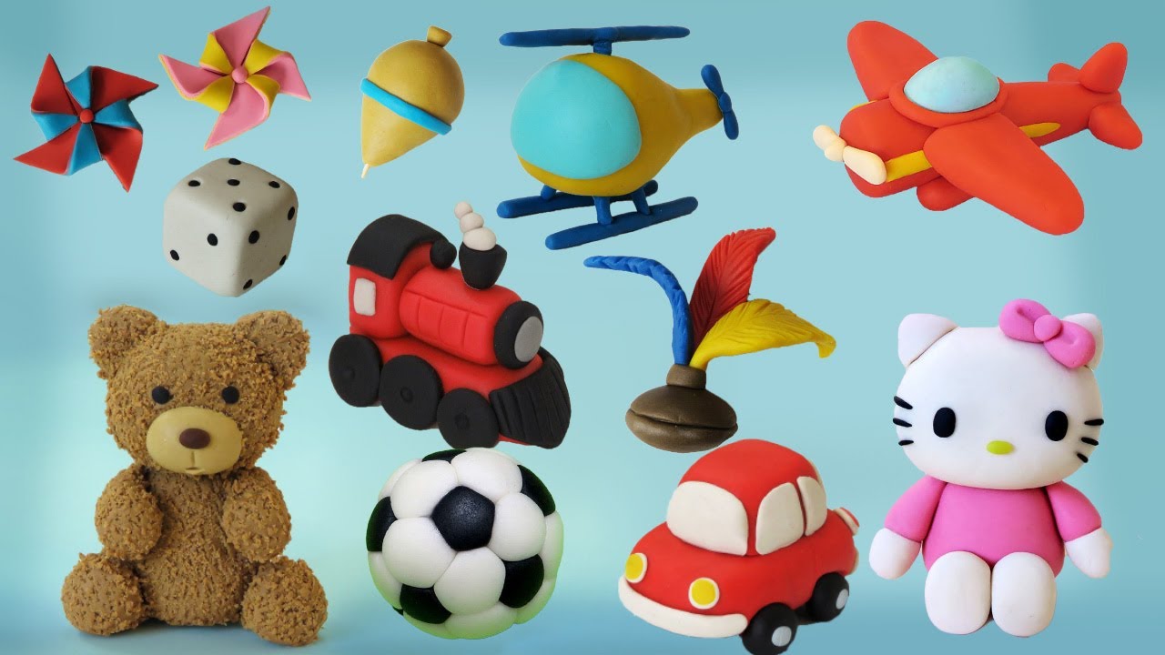 🔴ESPECIAL BRINQUEDOS MINIATURA - COMPILADO Tutorial Biscuit, clay, plastilina , Pasta Americana DIY