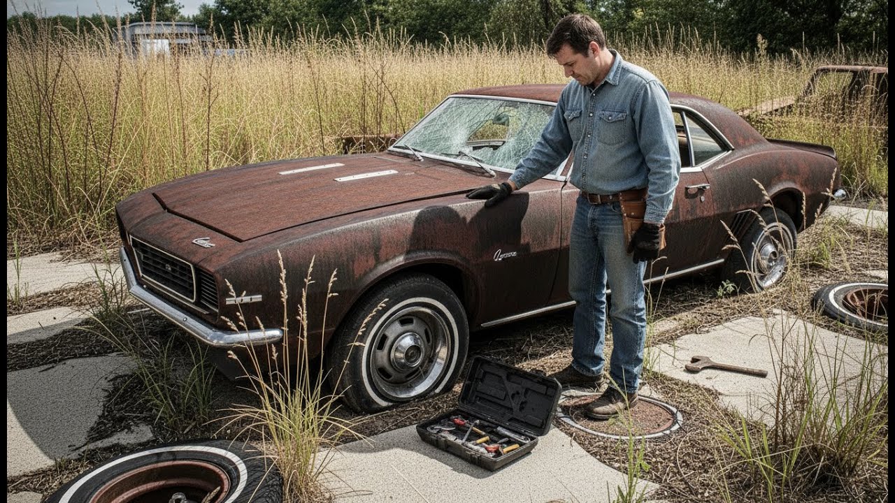 ASMR Car Restoration! Full Restoration of a 1967 Chevy Camaro
