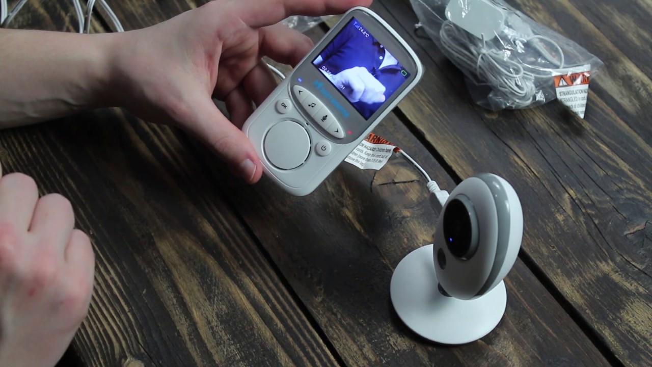Обзор и распаковка Видео Няни Baby Monitor vb605
