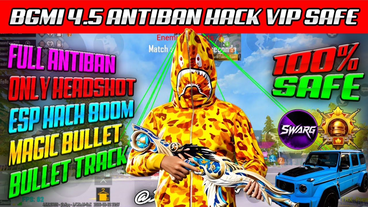 BGMI HACK 4.5 | BGMI 4.5 MOD APK | BGMI ESP HACK | BGMI NEW HACK TODAY | HOW TO HACK BGMI HACK
