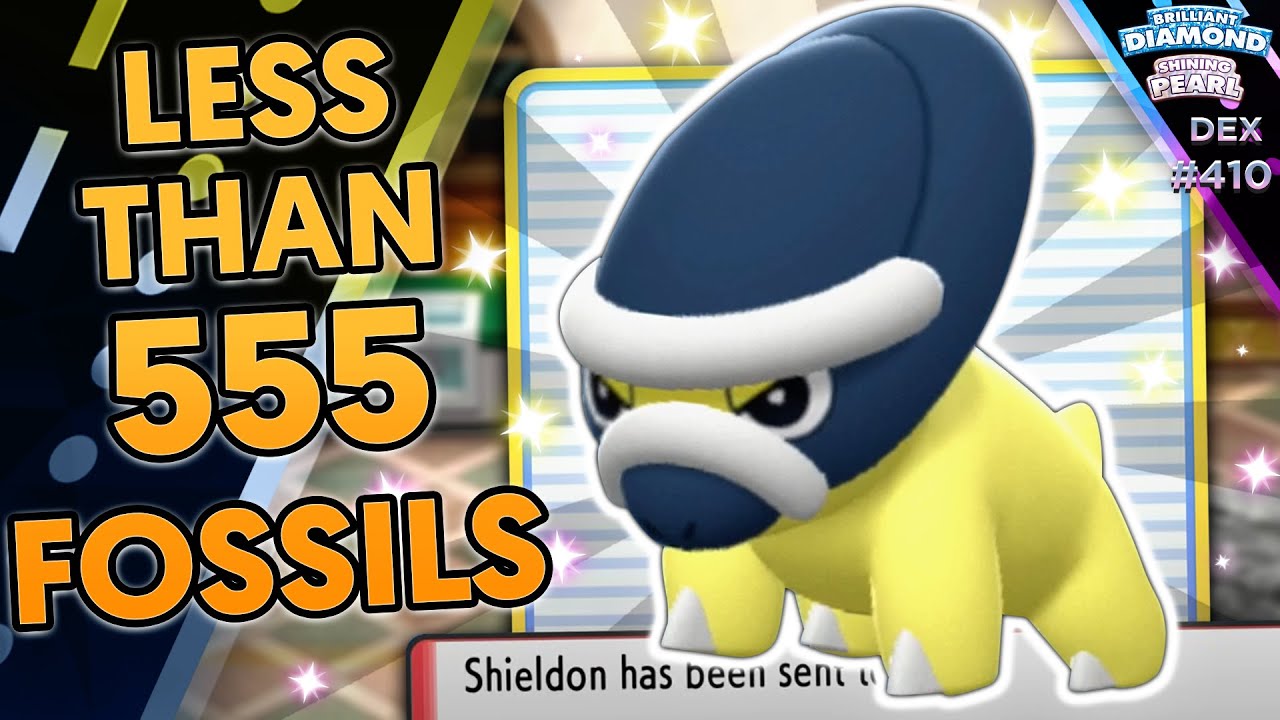 CRAZY FAST FOSSIL! Insane Shiny Shieldon! | Brilliant Diamond Shining Pearl Shiny Reaction | 336