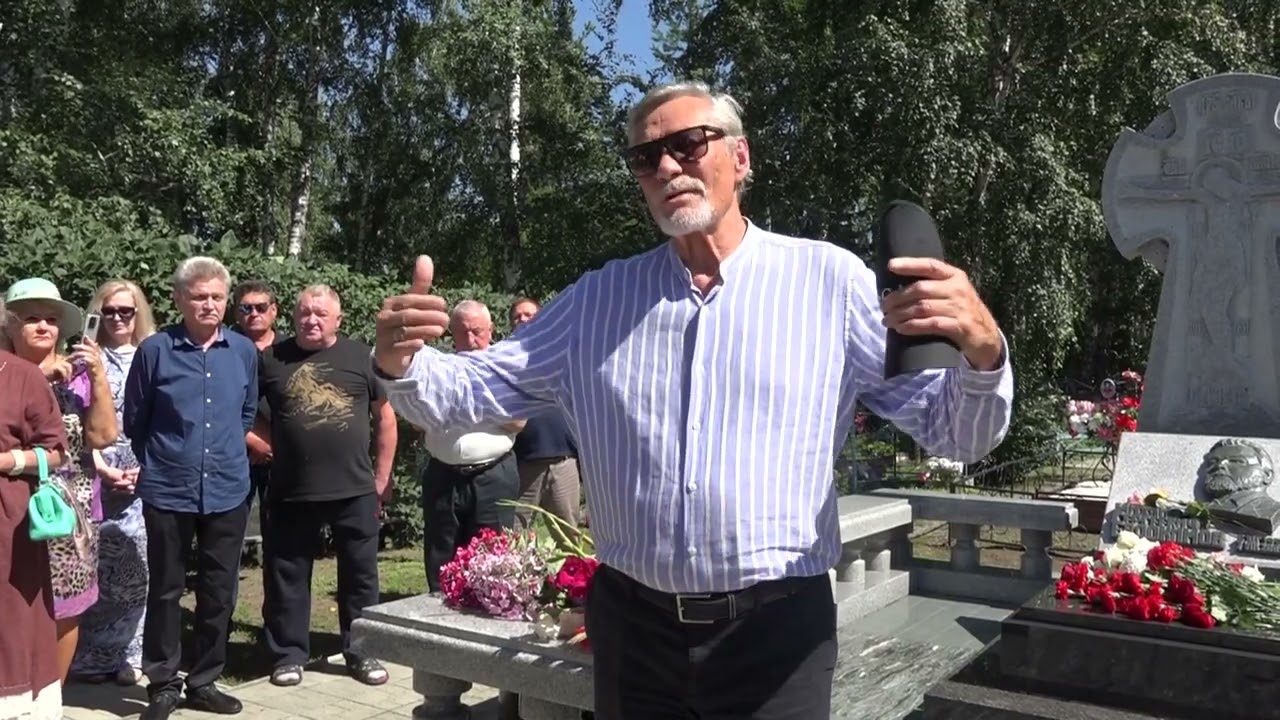 Гражданская панихида памяти М.С.Евдокимова. Верх - Обское 2023 год