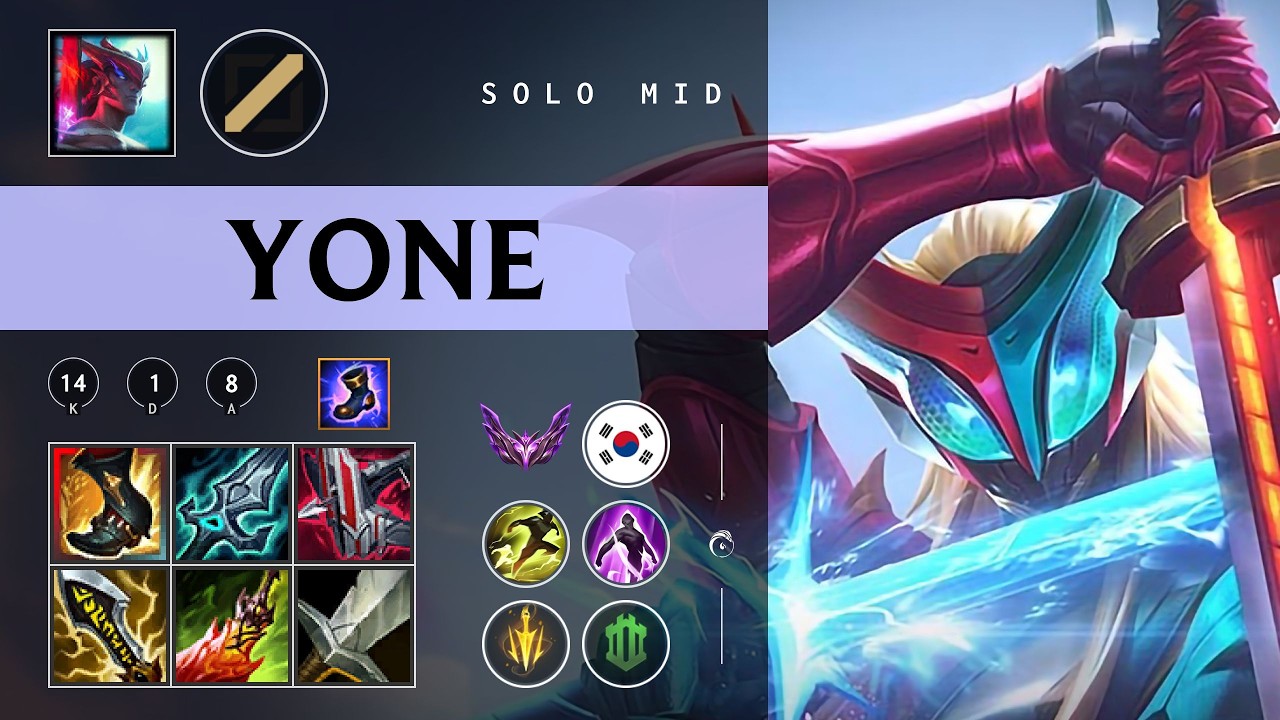 Yone Mid vs Galio - KR Master Patch 26.05