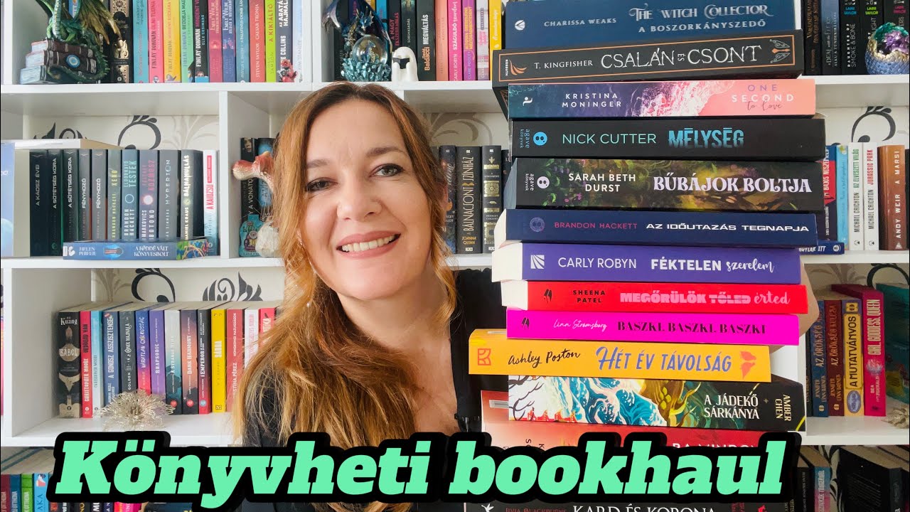 Könyvheti szerzemények + első Könyvsárkány rendelésem 😍📚 | 2025