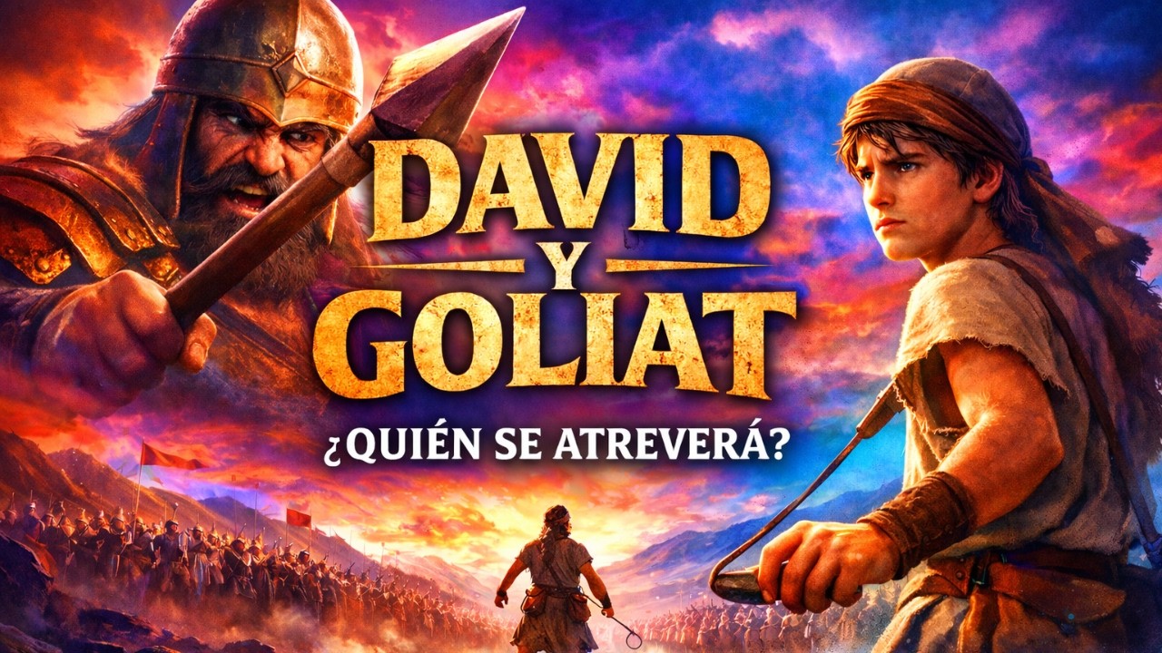 Cuando David Confió en Dios | La Batalla Contra el Gigante Goliat