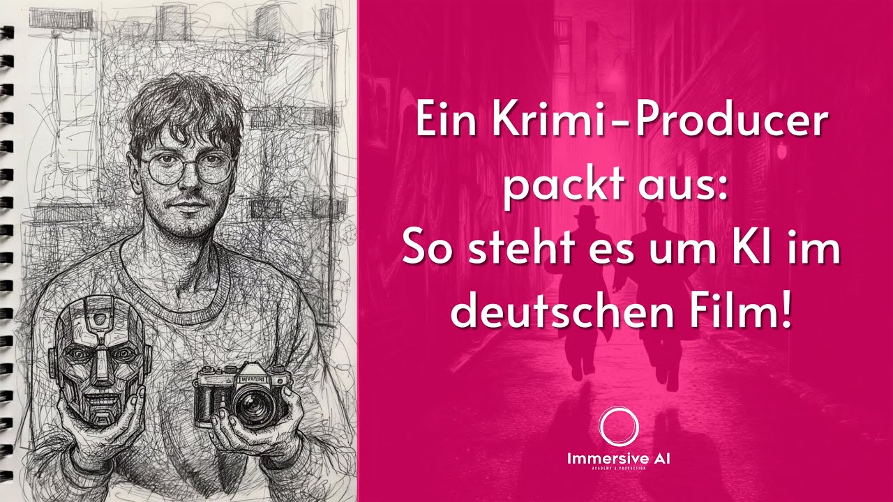 KI-Filmpodcast #6: Producer Toni Heye über KI im Fernsehen