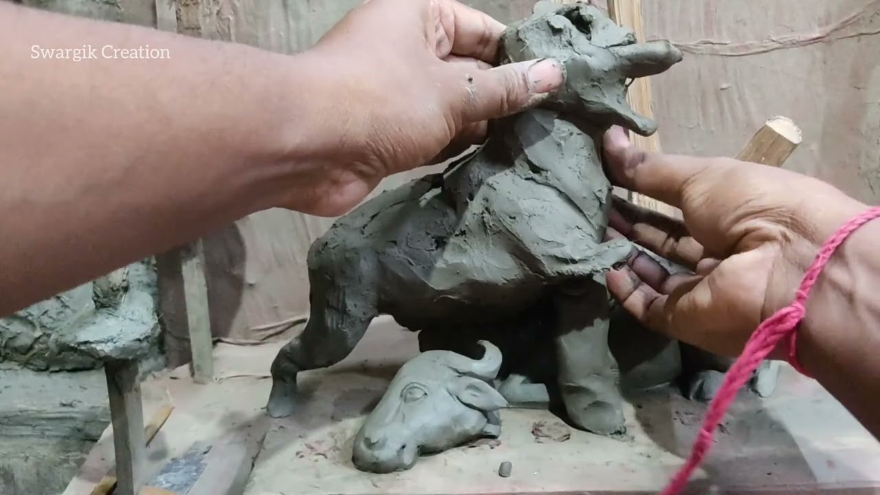 Durga idol making step by step part - 2 | kumartuli 2025 | idol making 