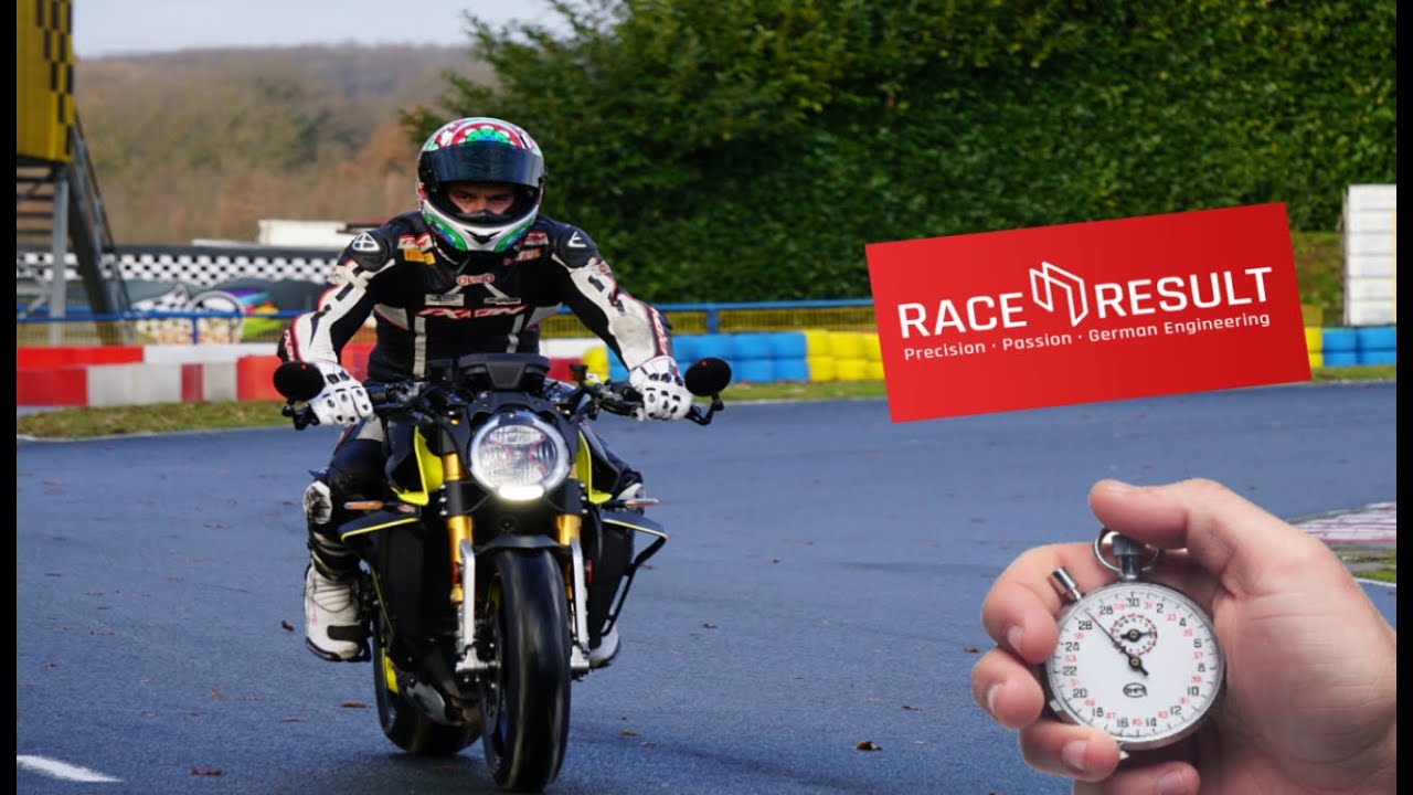 MV Agusta BRUTALE 1000 RR sur piste // TEST RACE RESULT CHRONOMETRAGE