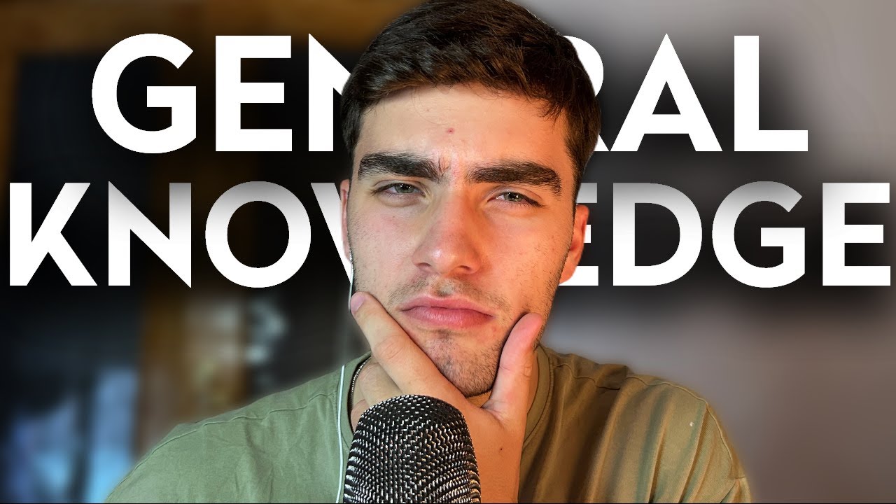 ASMR Asking you General Knowledge Questions