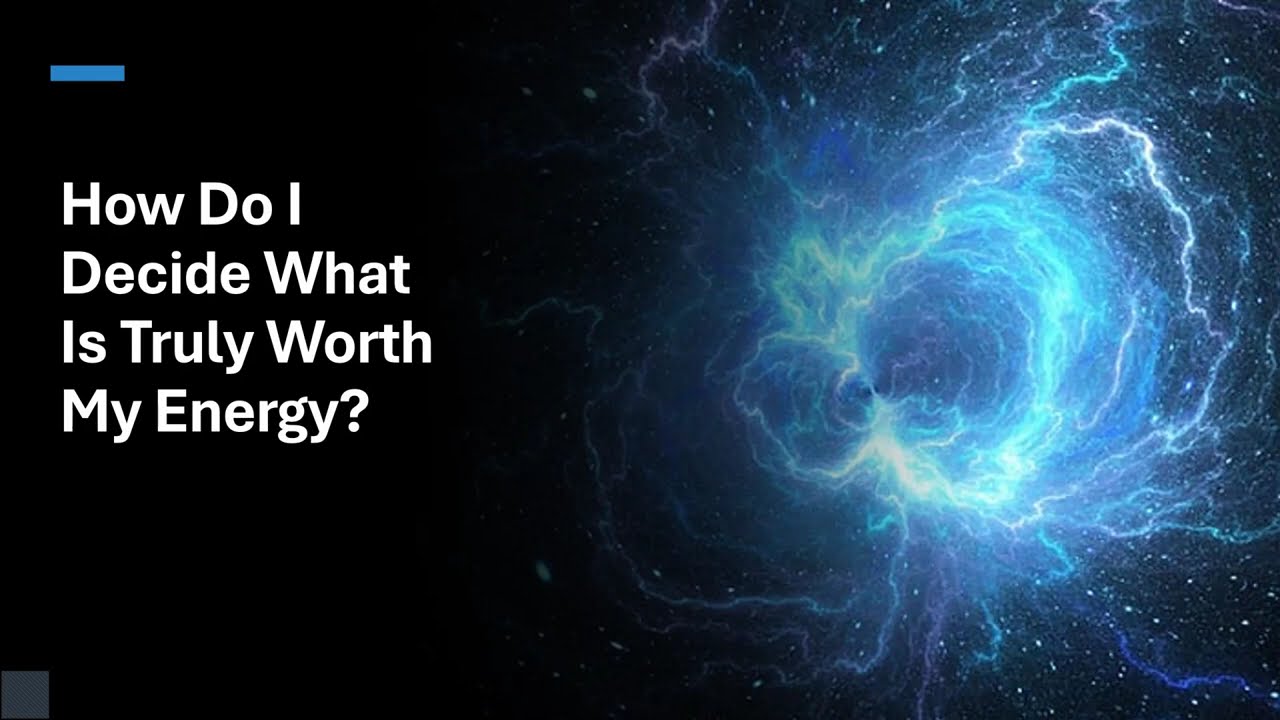 How Do I Decide What Is Truly Worth My Energy? A Classical Framework for Discernment