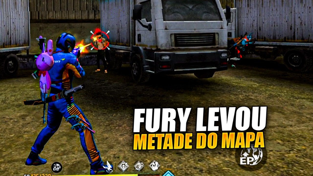 FURY LEVOU METADE DO MAPA NO SOLO VS SQUAD!