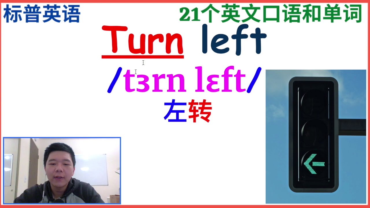 21个单词和短句/看图学英文/音标(12.24.2020)标普英文