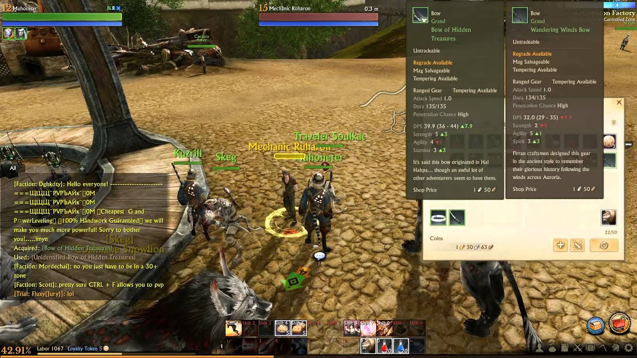 Archeage Walkthrough 2-1 Firran Stonearrow in Tigerspine Mountains LVL 11-13