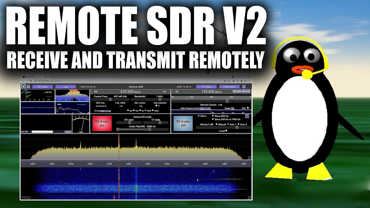 Remote SDR V2 with Orange Pi and Transmit Capable