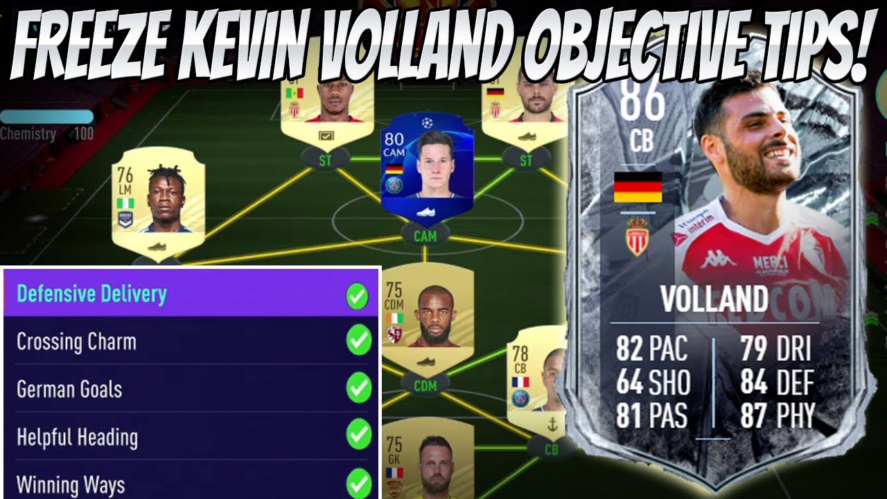 FUT FREEZE VOLLAND OBJECTIVES TIPS | FREEZE KEVIN VOLLAND EASY! | FIFA 21 ULTIMATE TEAM!