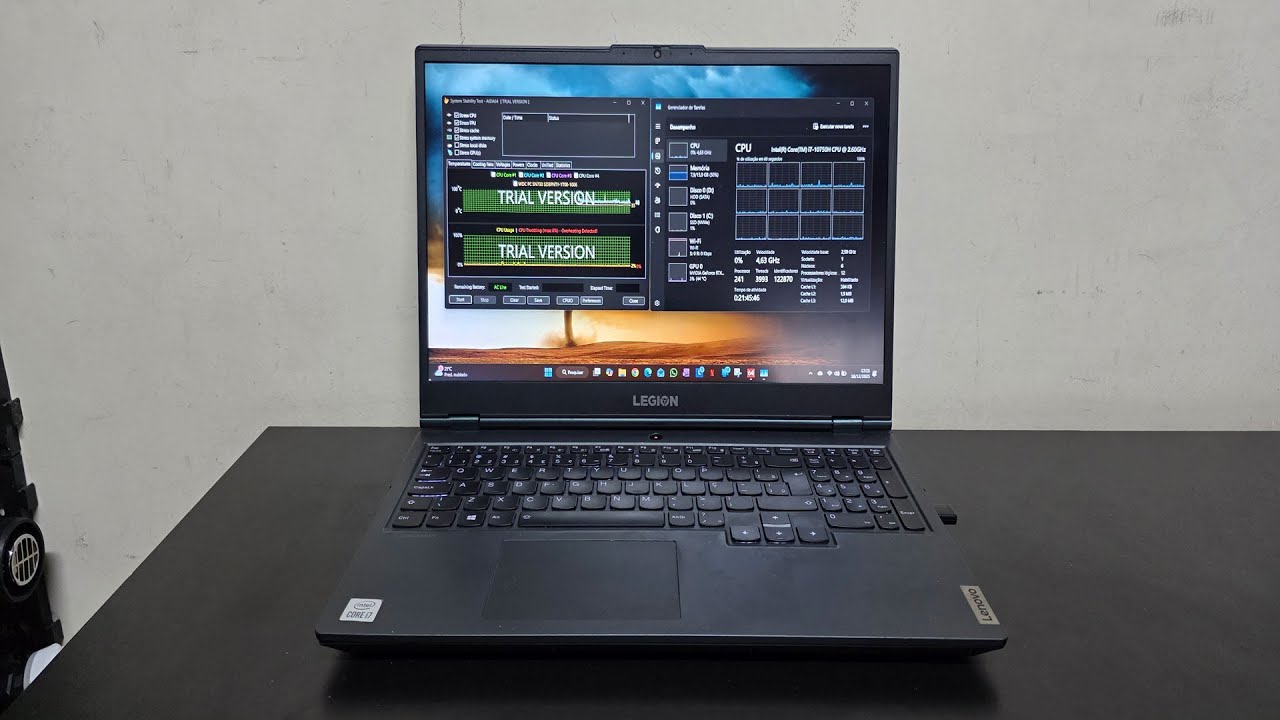 Lenovo Legion 5I (15IMH05H) - Limpeza Interna e Troca de Memória Ram