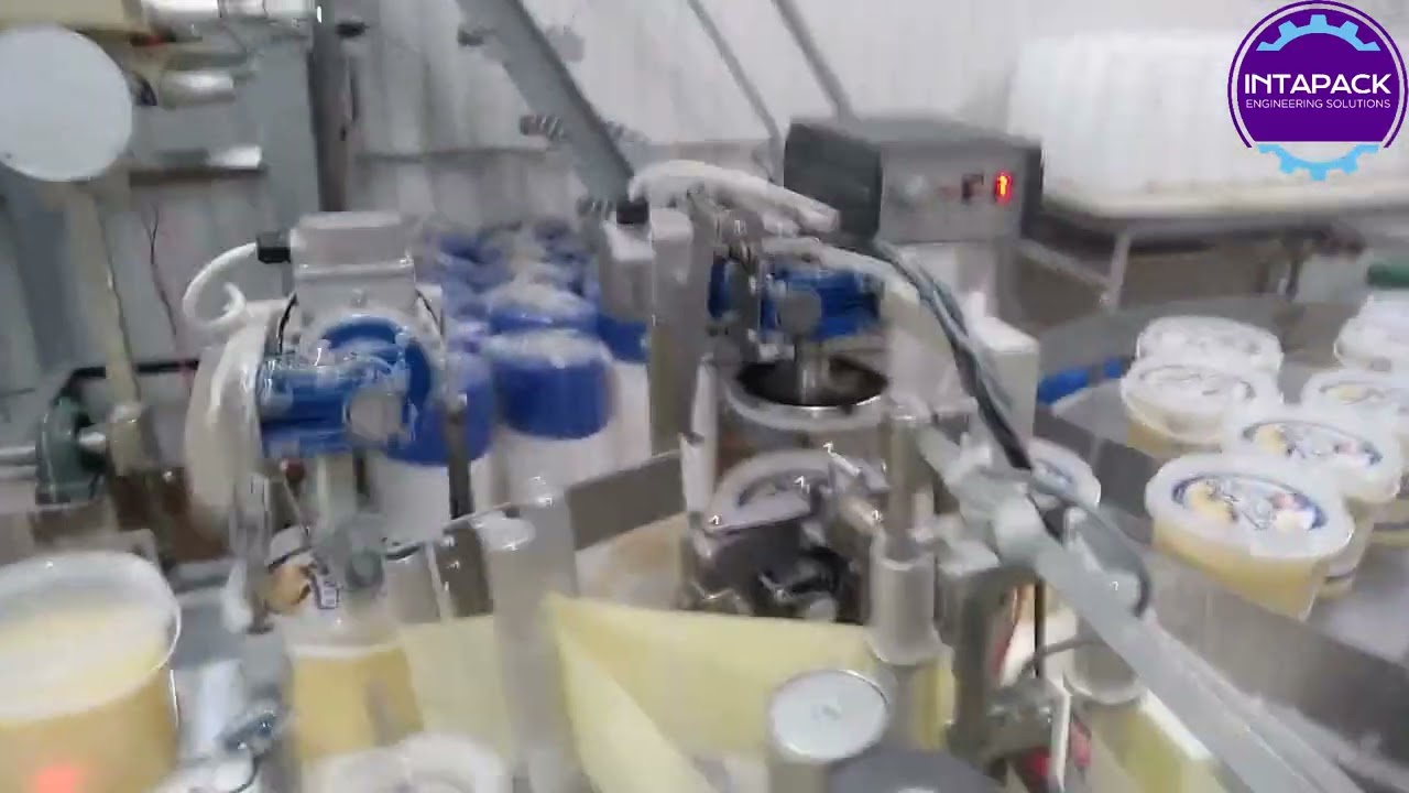 Bucket filling line Packing in plastic buckets Packing in buckets