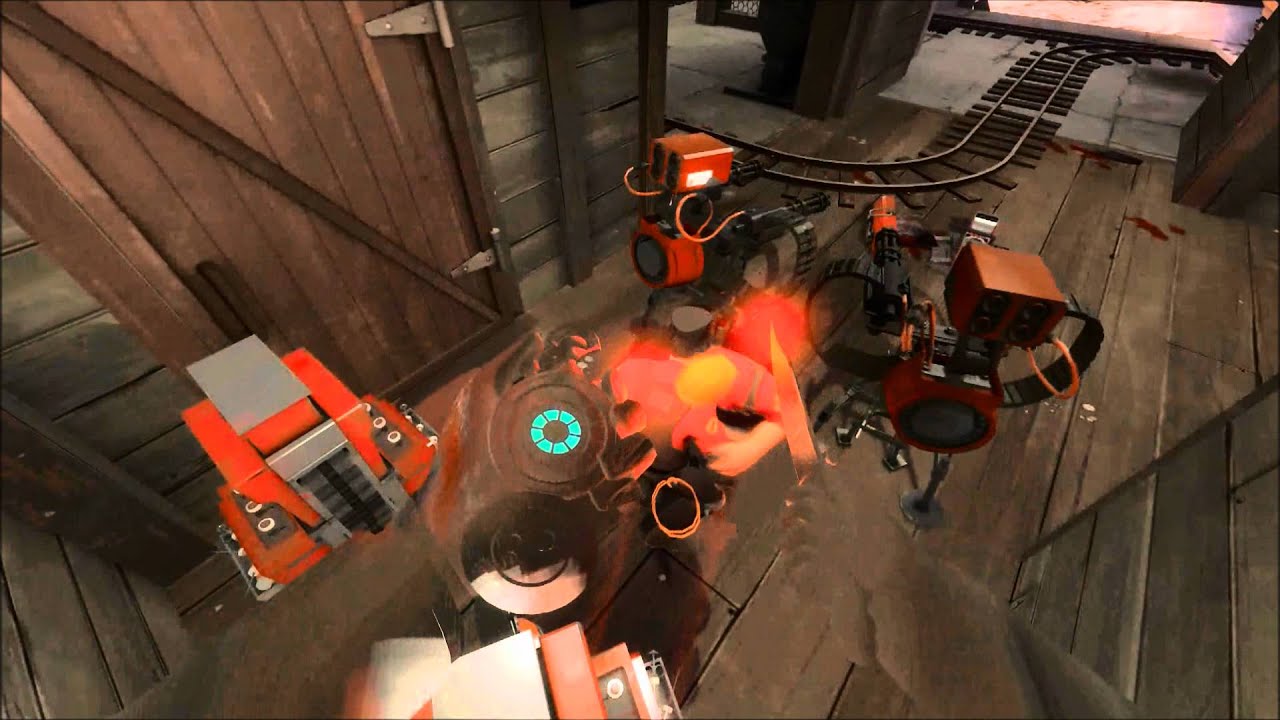 TF2 Spy vs Sentry Nests