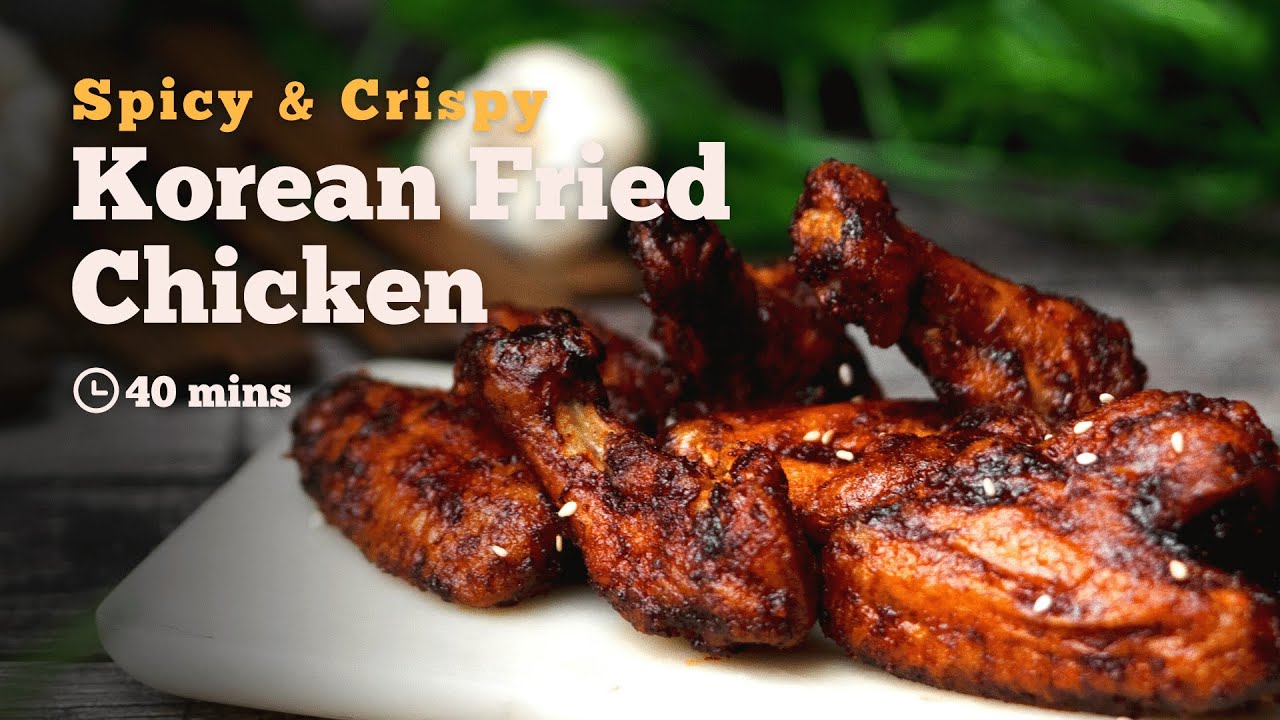 Korean Fried Chicken | Fried Chicken | Korean Recipes | Chicken Recipes | Cookd