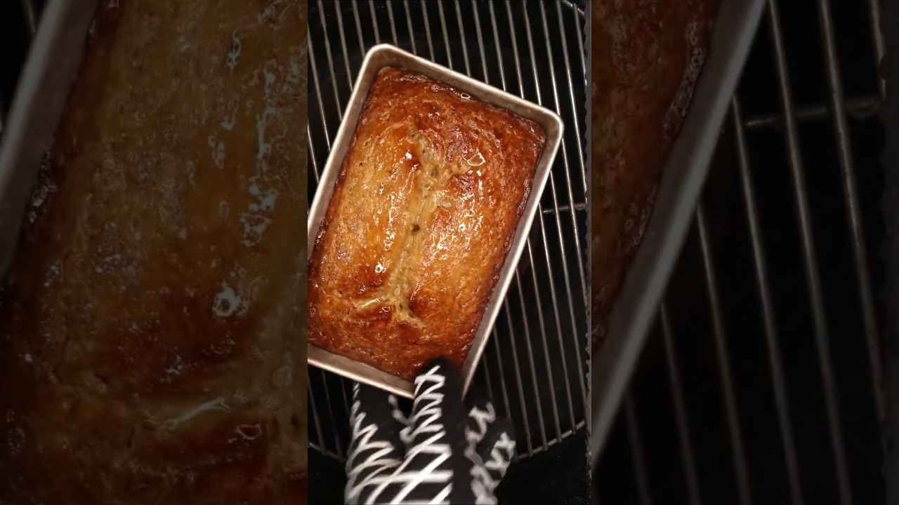 MOIST BANANA BREAD PIT BARREL COOKER 