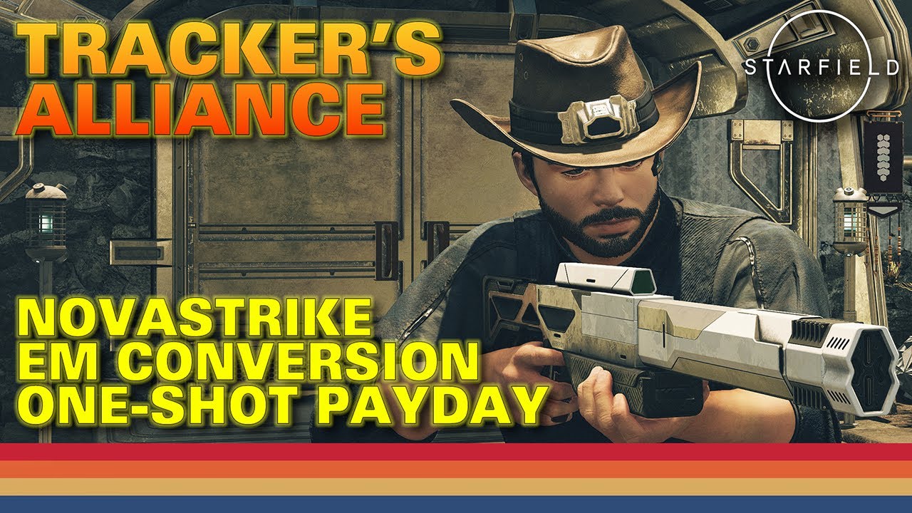 Starfield - Trackers Alliance - OP Rifle - Arboron NovaStrike Sniper EM Conversion