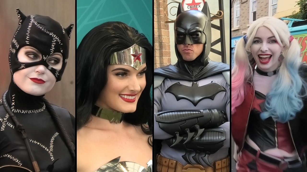 DC Characters Movie World Gold Coast