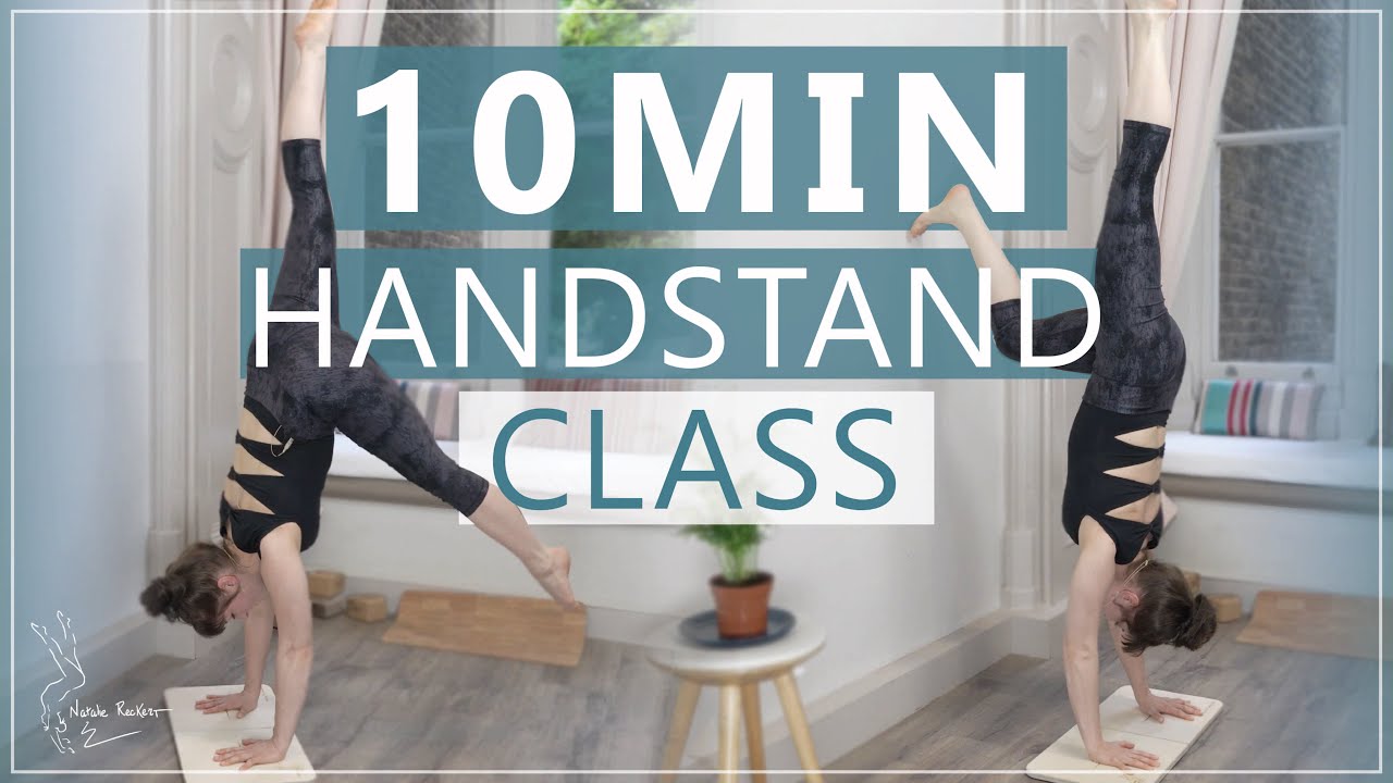 10 min follow along handstand class for all levels | The Art of handbalancing