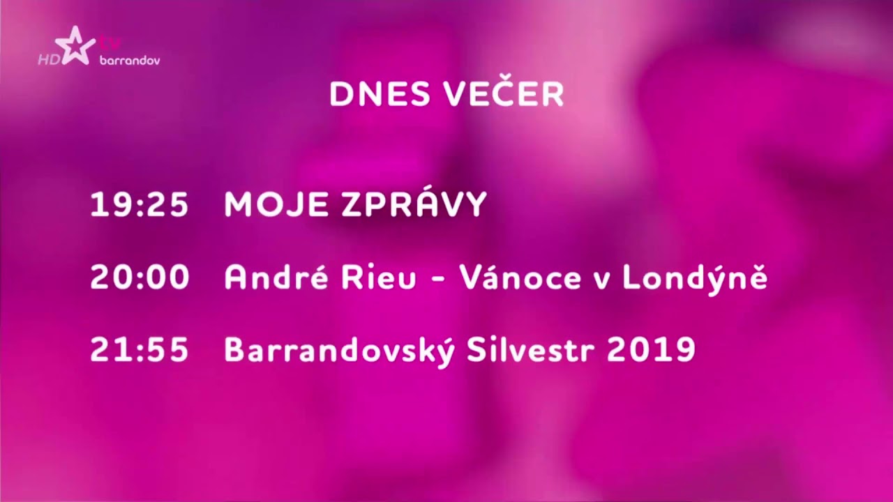 Dnes večer &ndash; znělka TV Barrandov