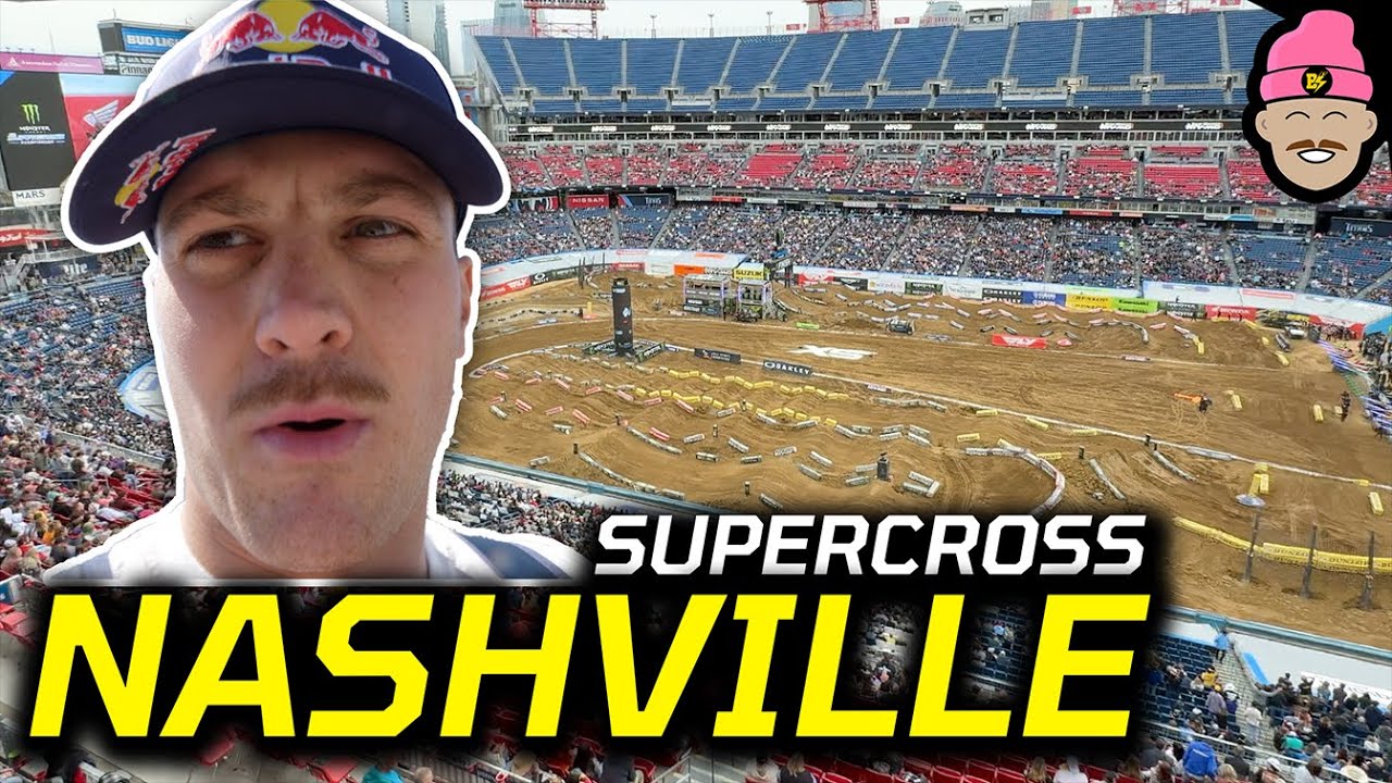 MY FIRST EVER SUPERCROSS RACE!! I WENT ON TV...