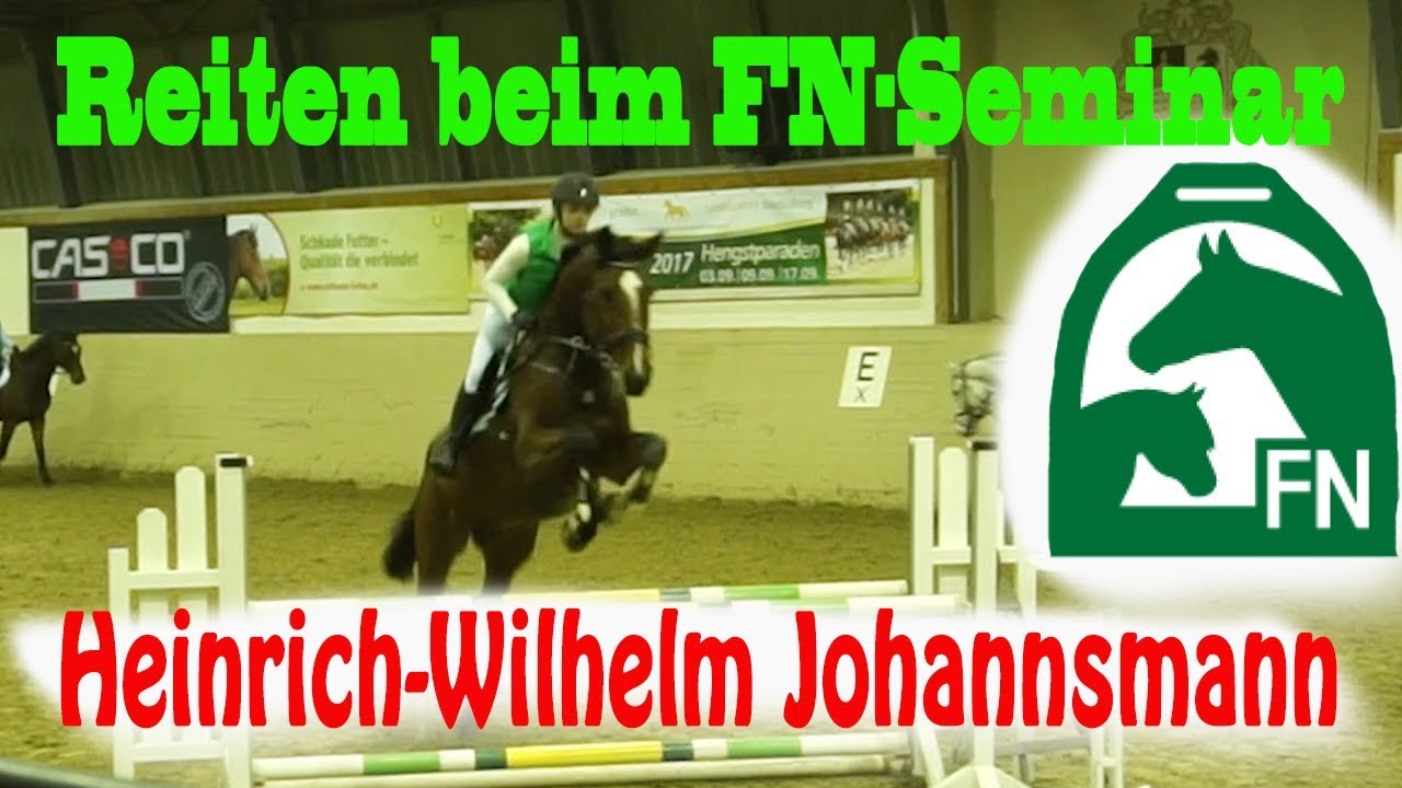 FN-Seminar im Landgest&uuml;t Moritzburg | Heinrich-Wilhelm Johannsmann | MA Chevaux De Sport