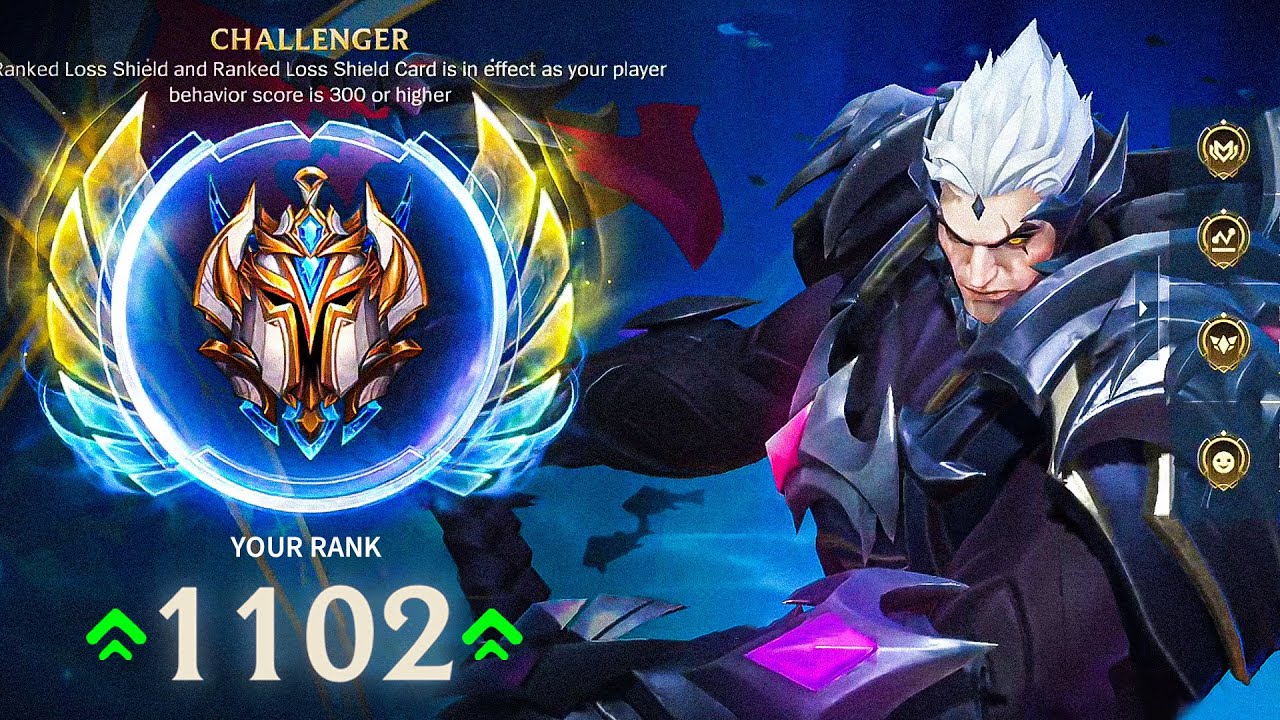 Darius Challenger Rank 1102 on the Server • (Runes & Build) 🔥 YO en WILD RIFT