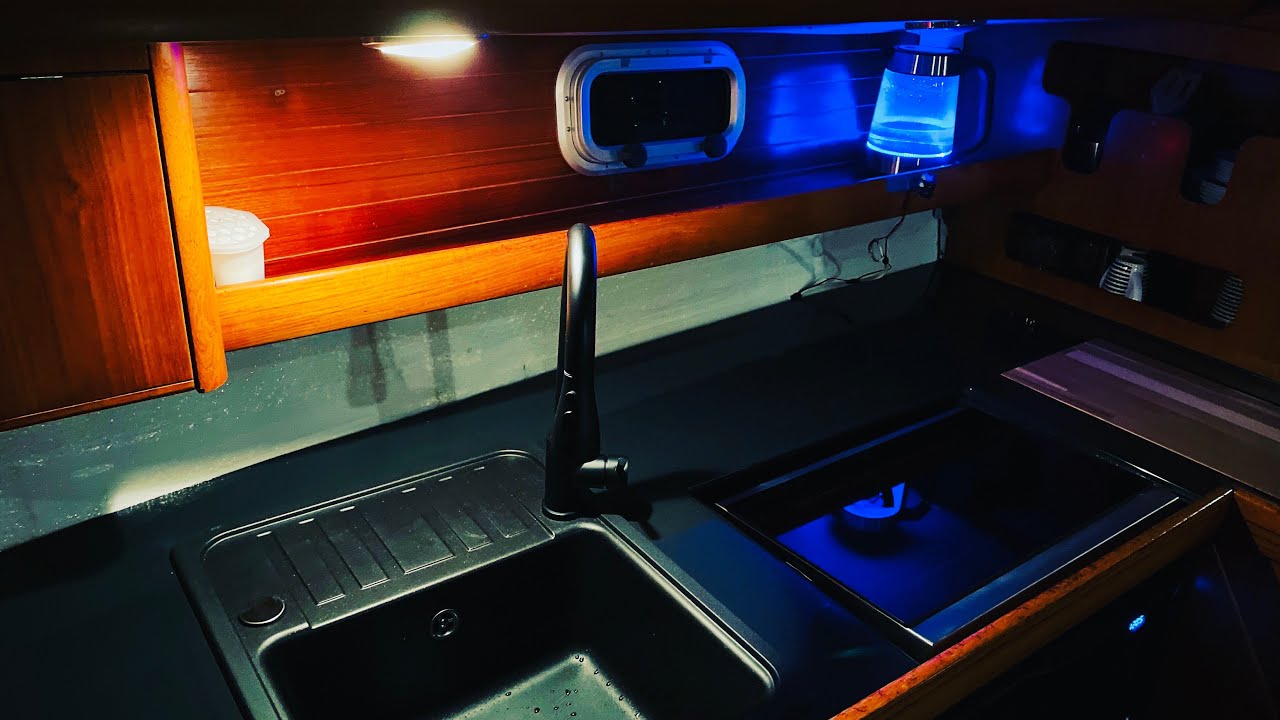 BRAND NEW galley on our almost 30 year old boat! | Full GALLEY REFIT on our GIB’SEA 472! | Ep. 3